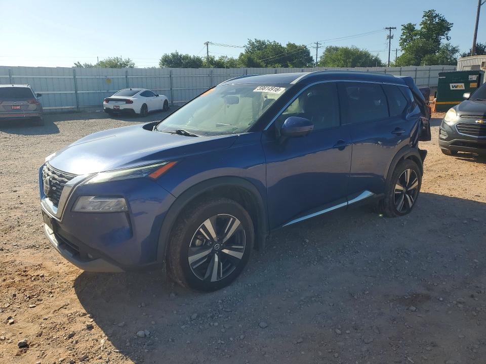 NISSAN ROGUE 2021 with VIN JN8AT3CA8MW024443 - Photo from auction