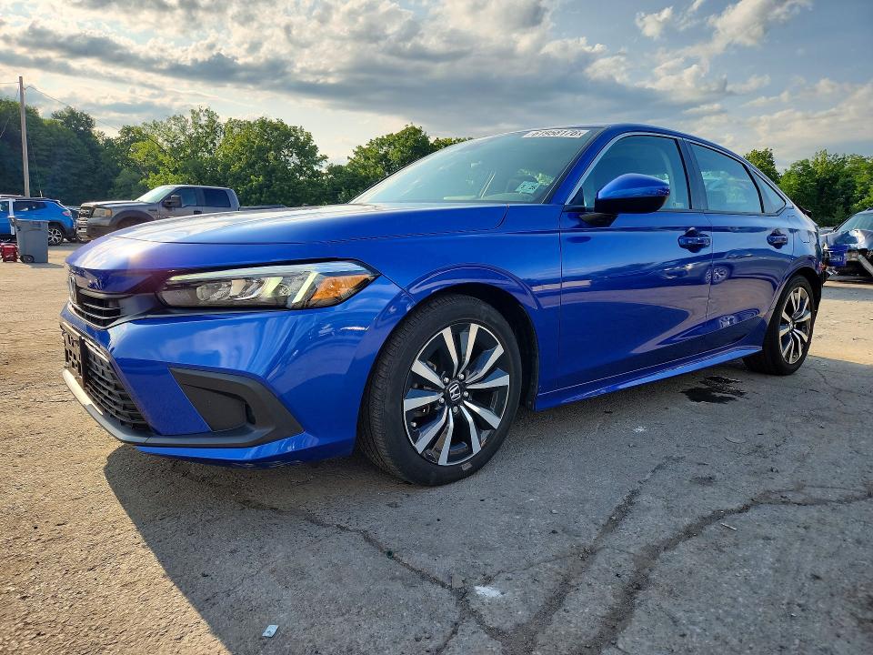 HONDA CIVIC 2023 with VIN 2HGFE1F75PH316801 - Photo from auction