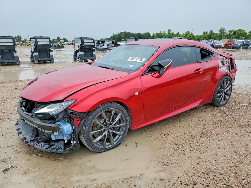LEXUS RC 2019 with VIN JTHHZ5BC9K5019812 - Photo from auction