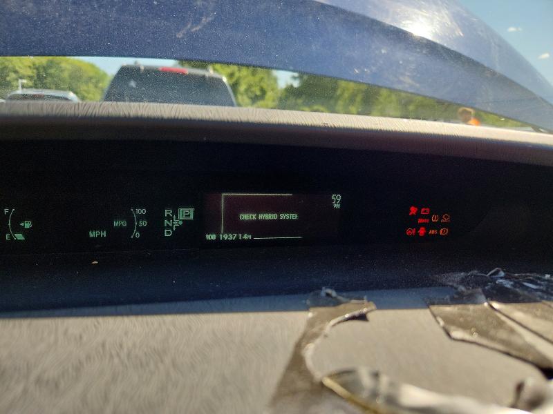 Photo 9 from auction – 2010 TOYOTA PRIUS with VIN JTDKN3DU9A0089416