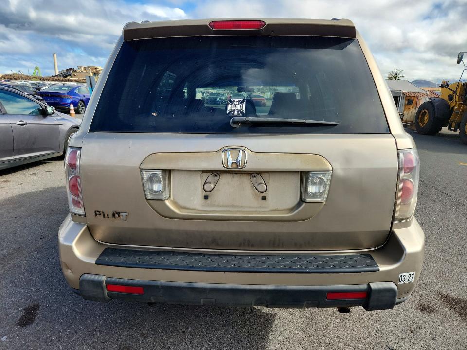 Photo 6 from auction – 2007 HONDA PILOT with VIN 5FNYF28437B008884
