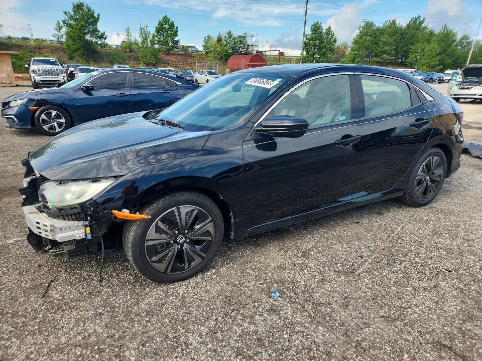 HONDA CIVIC 2018 with VIN SHHFK7H54JU215539 - Photo from auction