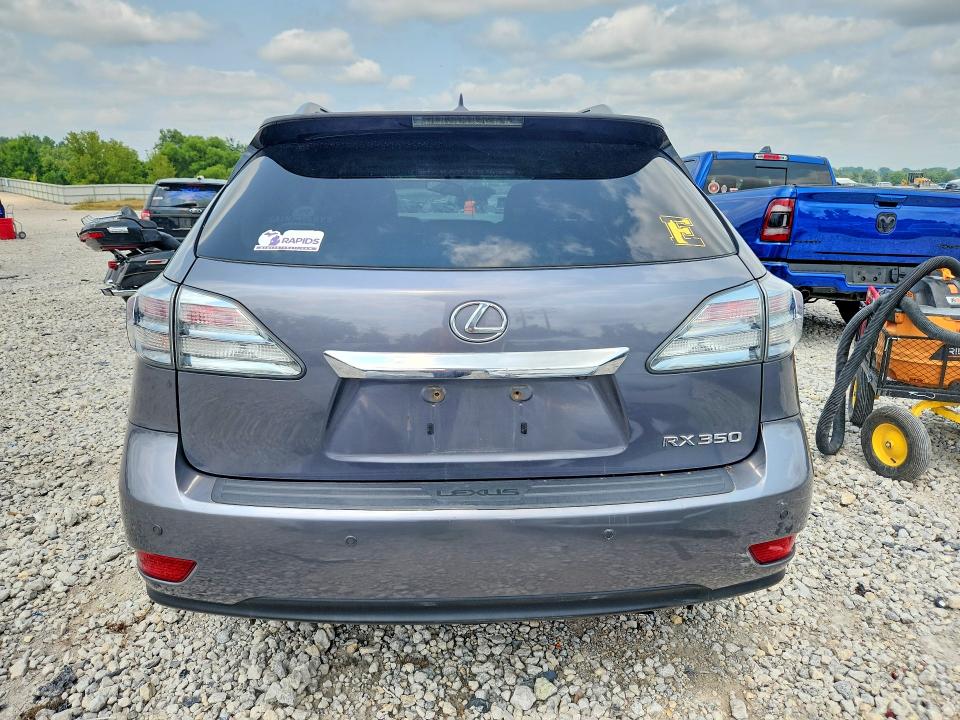 Photo 6 from auction – 2012 LEXUS RX with VIN 2T2BK1BA6CC147931