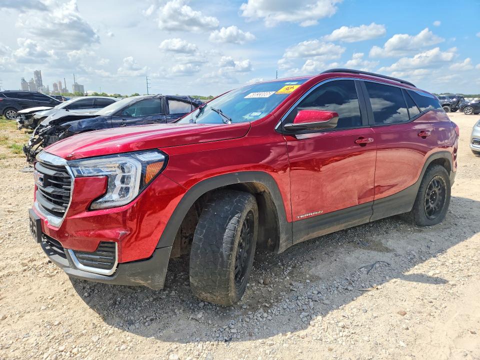 GMC TERRAIN 2022 with VIN 3GKALMEV2NL128990 - Photo from auction