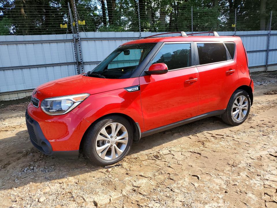 KIA SOUL 2015 with VIN KNDJP3A59F7786702 - Photo from auction