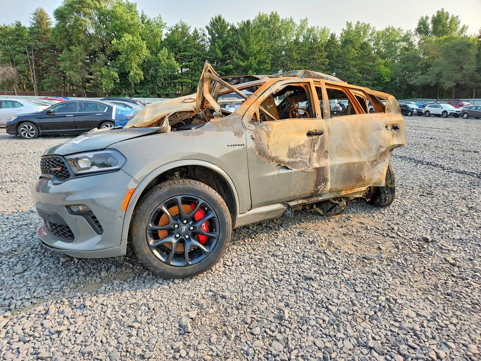 DODGE DURANGO 2022 with VIN 1C4SDJCT9NC193778 - Photo from auction