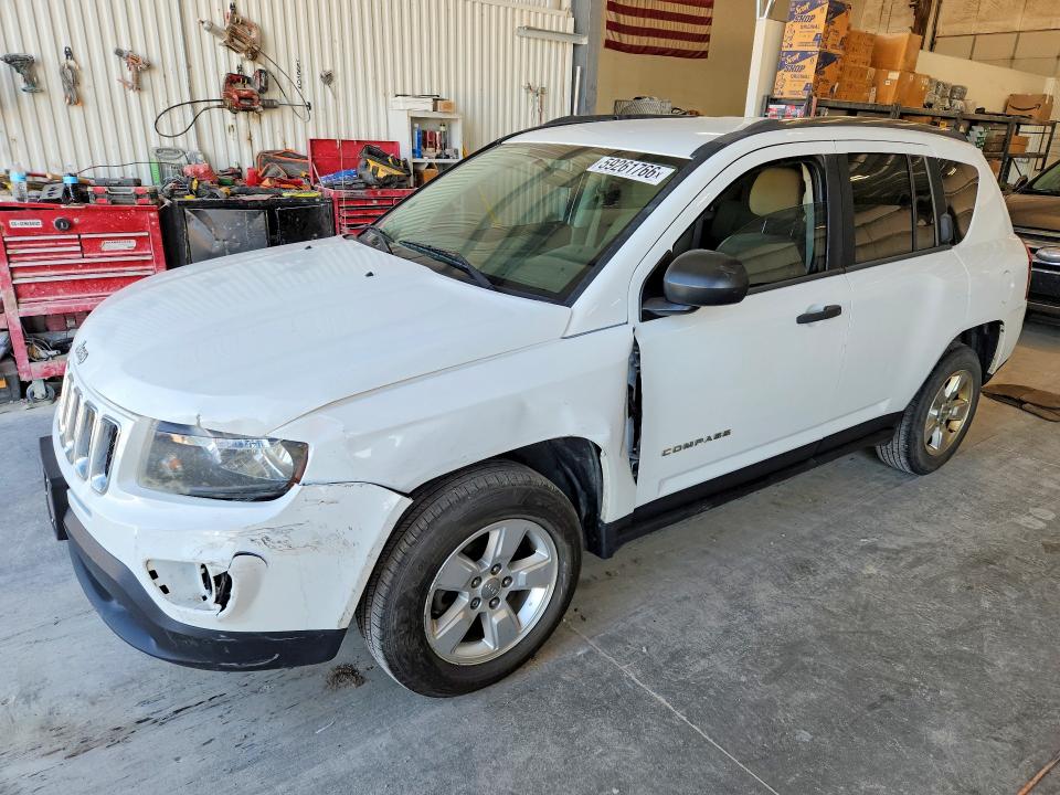 JEEP COMPASS 2014 with VIN 1C4NJCBA8ED790223 - Photo from auction
