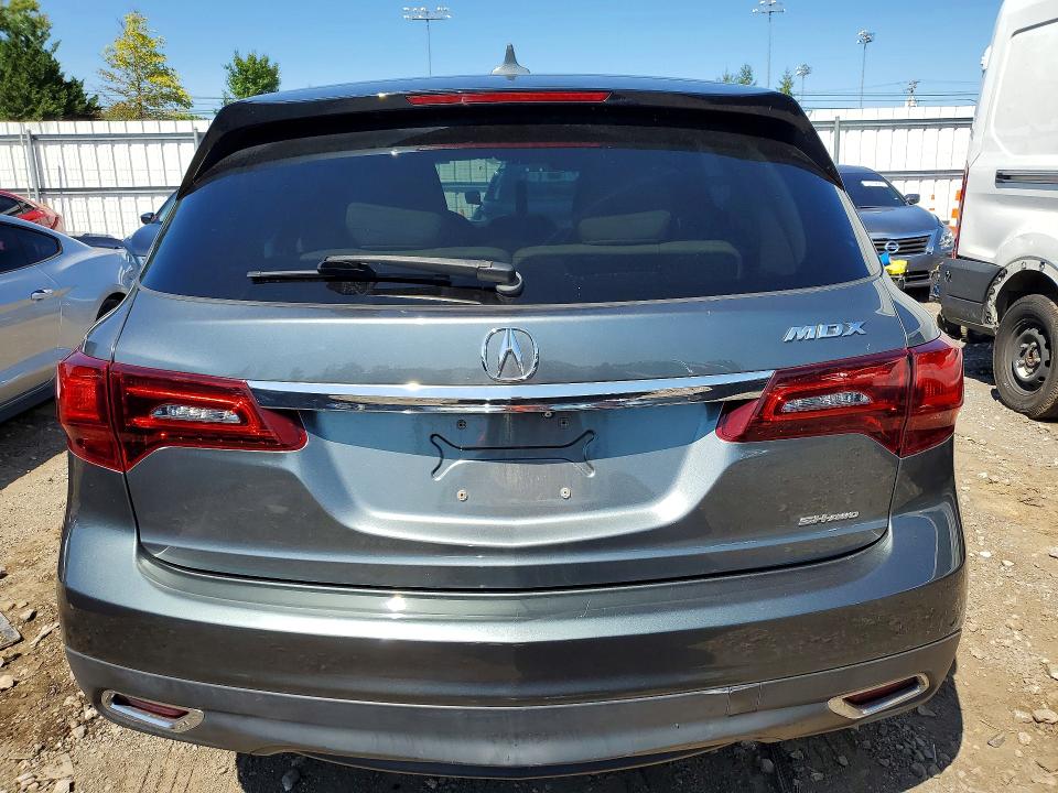 Photo 6 from auction – 2014 ACURA MDX with VIN 5FRYD4H41EB034963