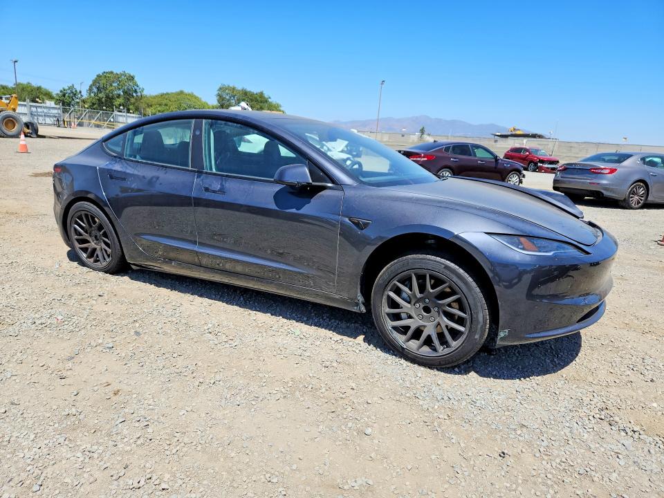 Photo 4 from auction – 2025 TESLA MODEL 3 with VIN 5YJ3E1EA6SF900945