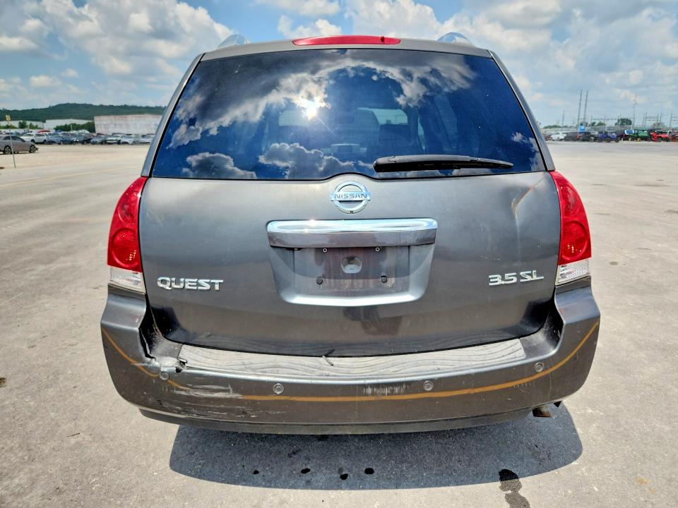 Photo 6 from auction – 2008 NISSAN QUEST with VIN 5N1BV28U88N118529