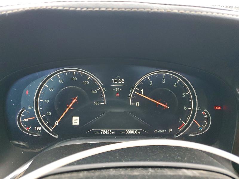 Photo 9 from auction – 2018 BMW 750 with VIN WBA7F2C58JG423821