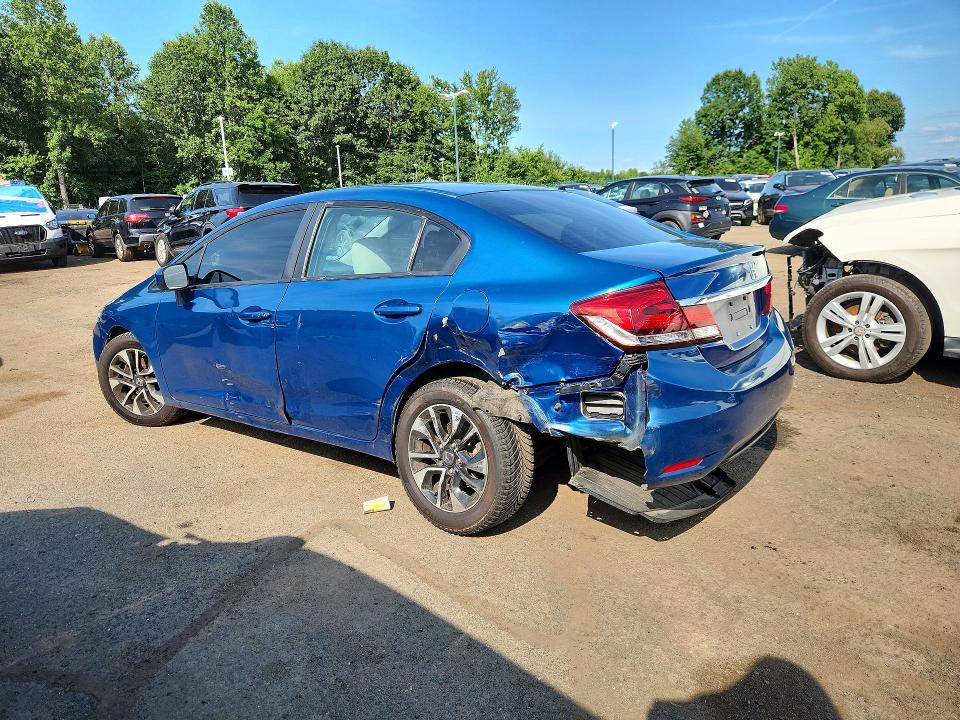 Photo 2 from auction – 2014 HONDA CIVIC with VIN 19XFB2F86EE250922