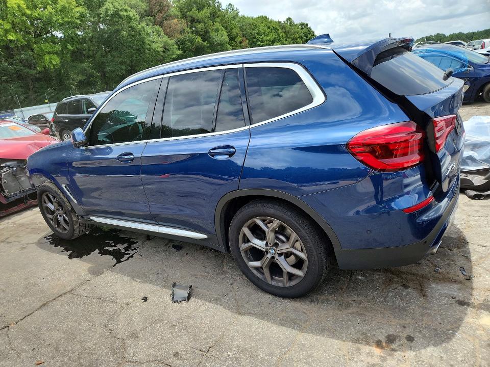 Photo 2 from auction – 2021 BMW X3 with VIN 5UXTY3C0XM9E39485