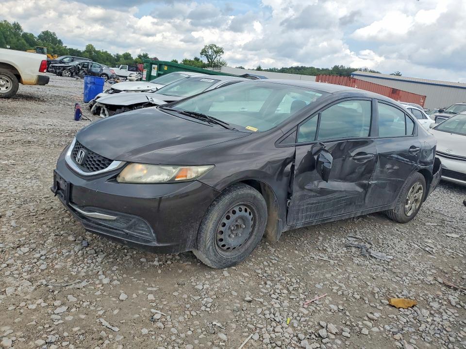 HONDA CIVIC 2013 with VIN 19XFB2F53DE021313 - Photo from auction