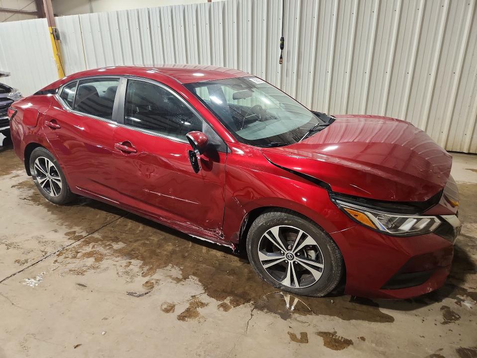 Photo 4 from auction – 2022 NISSAN SENTRA with VIN 3N1AB8CV2NY228604