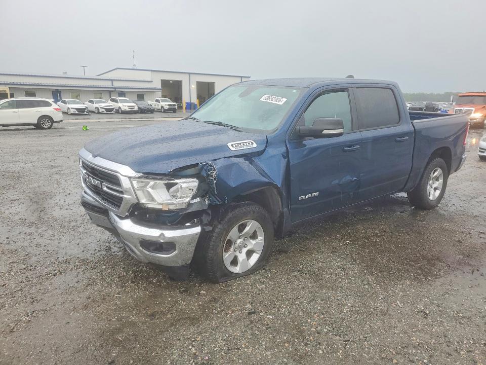 RAM 1500 2021 with VIN 1C6SRFFT6MN522392 - Photo from auction