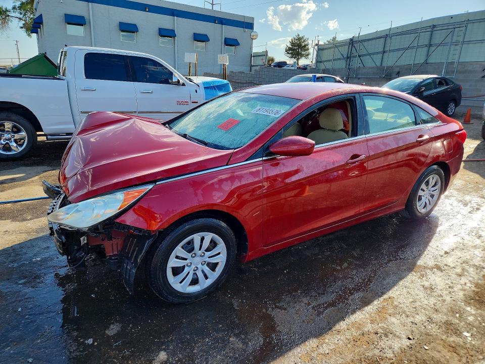 HYUNDAI SONATA 2011 z numerem VIN 5NPEB4AC6BH083391 - Zdjęcie z aukcji