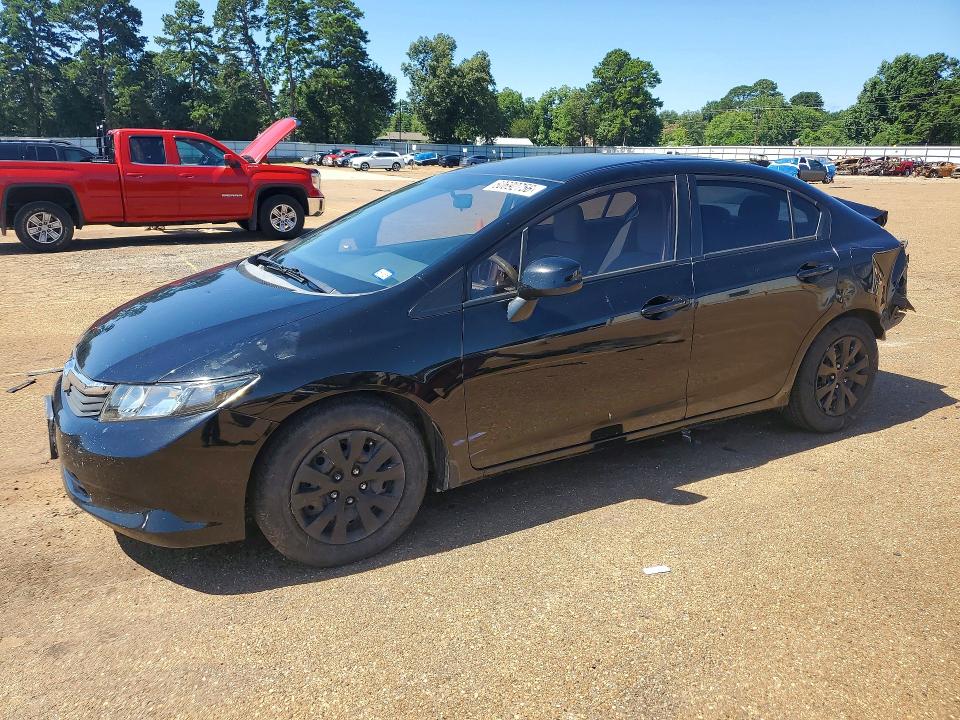 HONDA CIVIC 2012 with VIN 2HGFB2F53CH568358 - Photo from auction