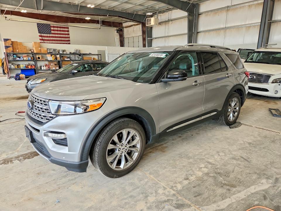 FORD EXPLORER 2021 with VIN 1FMSK7FH4MGB55152 - Photo from auction