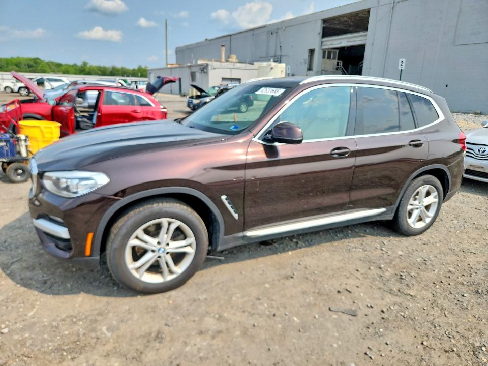 BMW X3 2020 with VIN 5UXTY5C00LLE55868 - Photo from auction