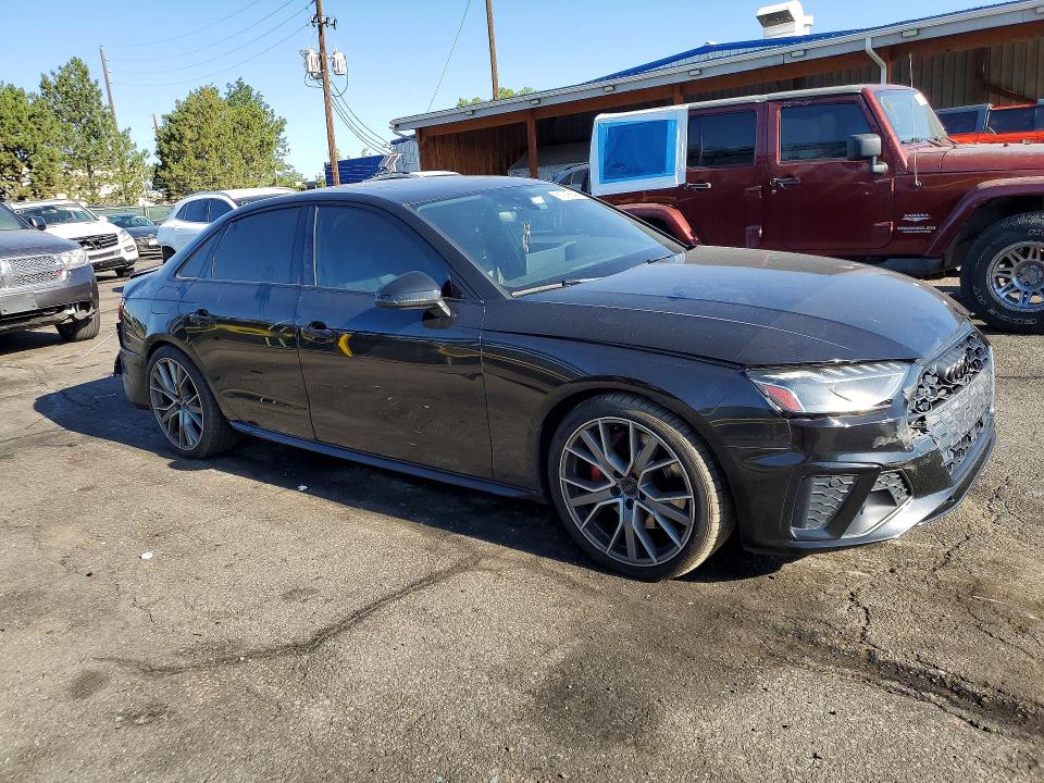 Photo 4 from auction – 2021 AUDI S4 with VIN WAUB4AF40MA023370