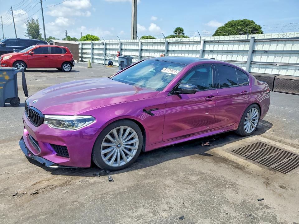 BMW M5 2019 with VIN WBSJF0C59KB448330 - Photo from auction