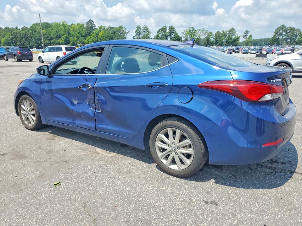 Photo 2 from auction – 2015 HYUNDAI ELANTRA with VIN 5NPDH4AE5FH609205
