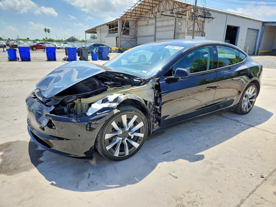 TESLA MODEL 3 2024 with VIN 5YJ3E1EA6RF739488 - Photo from auction