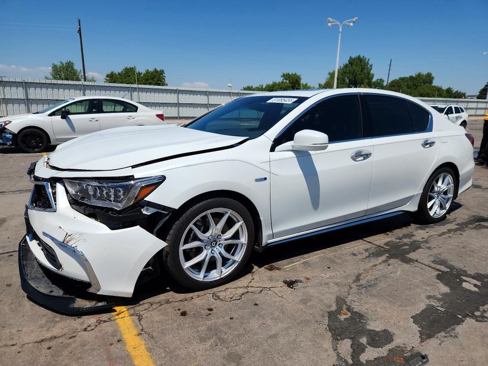 ACURA RLX 2018 with VIN JH4KC2F93JC000204 - Photo from auction