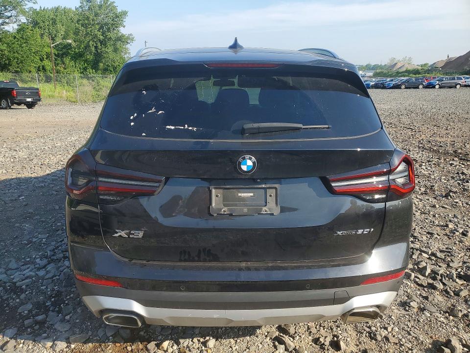 Photo 6 from auction – 2022 BMW X3 with VIN WBX57DP05NN167613