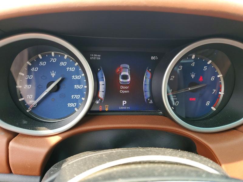 Photo 9 from auction – 2016 MASERATI GHIBLI with VIN ZAM57RSA0G1175554
