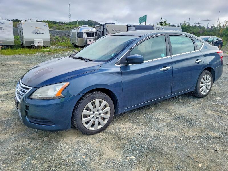NISSAN SENTRA 2015 with VIN 3N1AB7APXFL641805 - Photo from auction