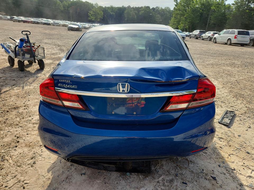 Photo 6 from auction – 2014 HONDA CIVIC with VIN 2HGFB2F52EH518750