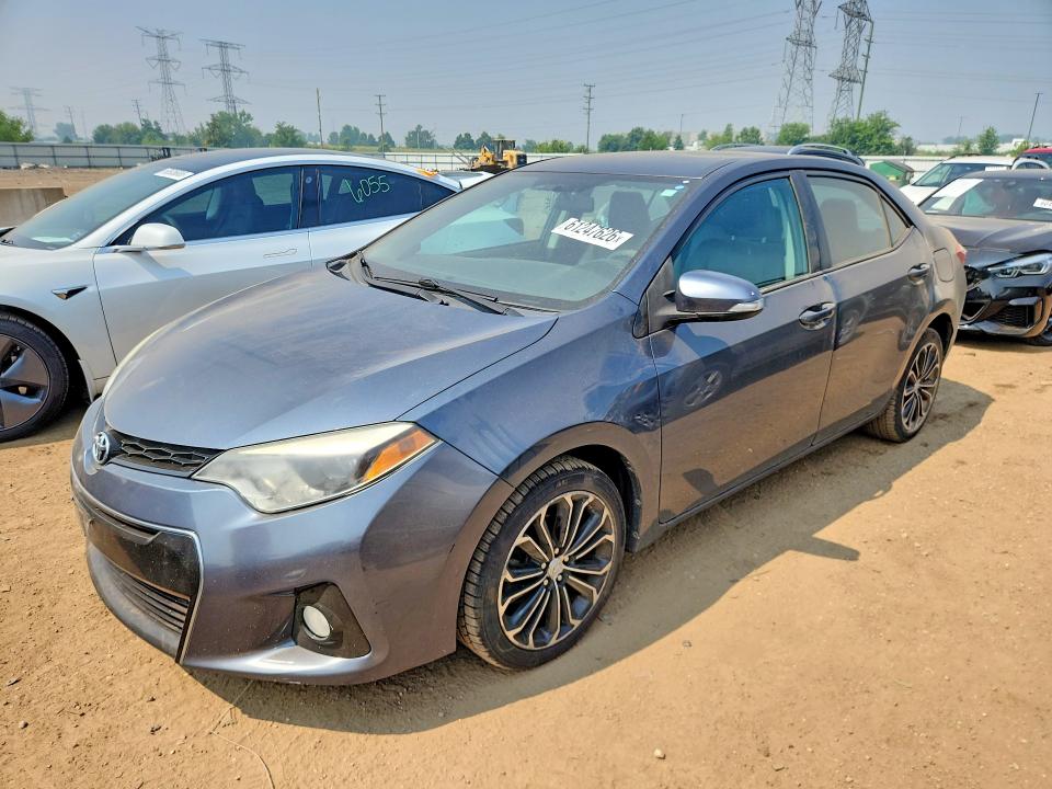 TOYOTA COROLLA 2015 with VIN 2T1BURHE2FC365974 - Photo from auction