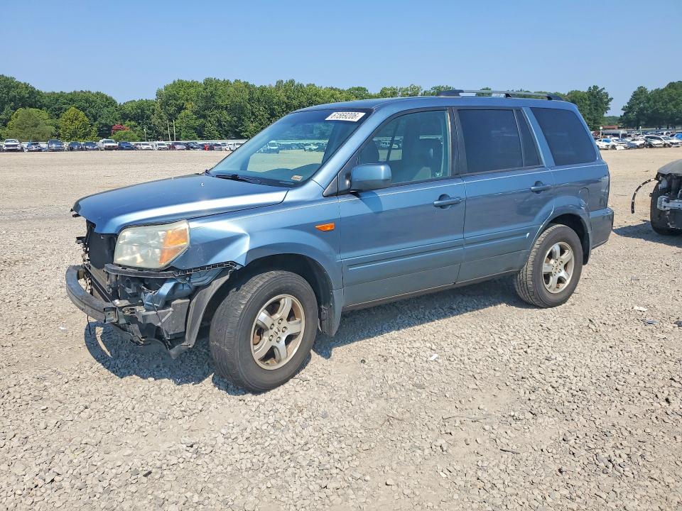 HONDA PILOT 2006 with VIN 5FNYF185X6B009497 - Photo from auction