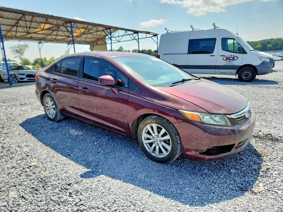 Photo 4 from auction – 2012 HONDA CIVIC with VIN 19XFB2F81CE103193