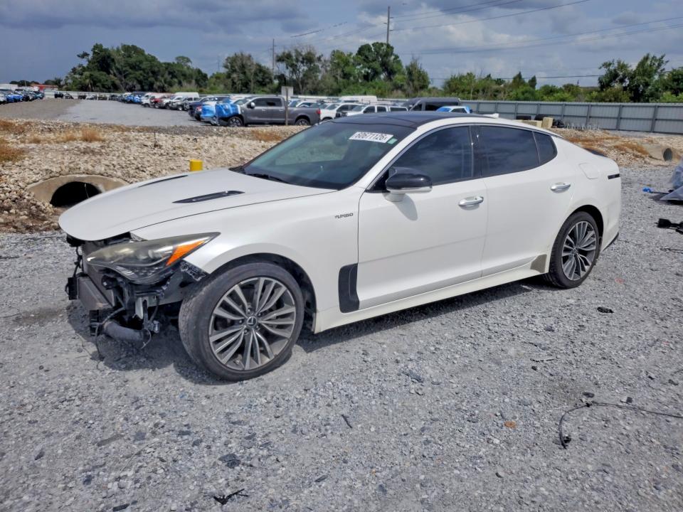 KIA STINGER 2019 with VIN KNAE15LA7K6045180 - Photo from auction