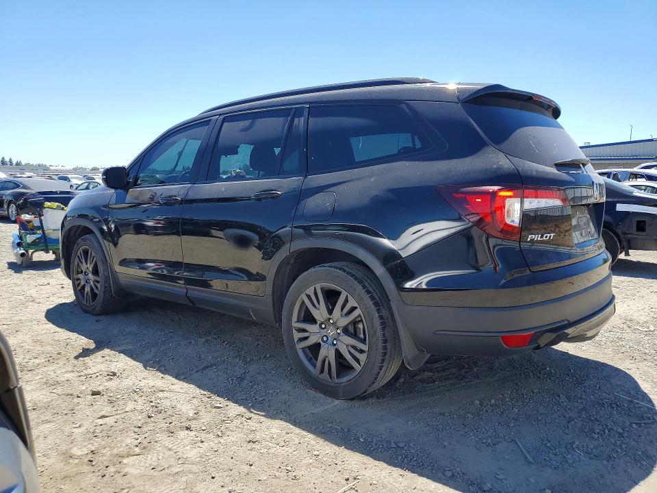 Photo 2 from auction – 2022 HONDA PILOT with VIN 5FNYF5H39NB032256