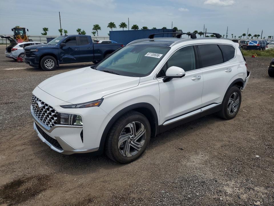 HYUNDAI SANTA FE 2023 with VIN 5NMS34AJ6PH647351 - Photo from auction