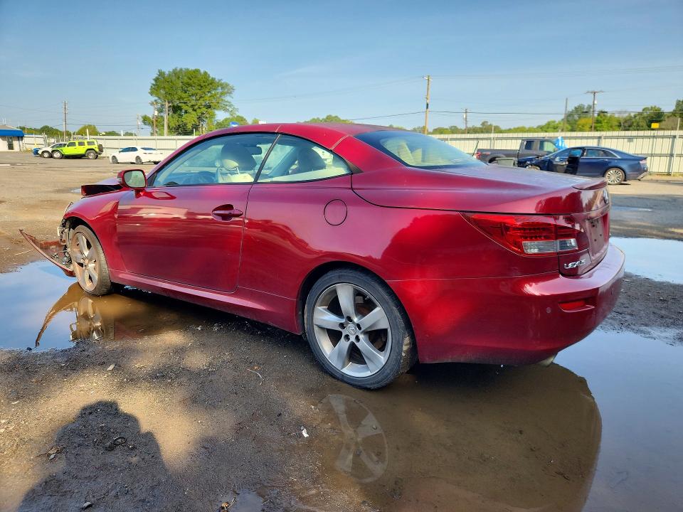 Photo 2 from auction – 2010 LEXUS IS with VIN JTHFE2C26A2504948