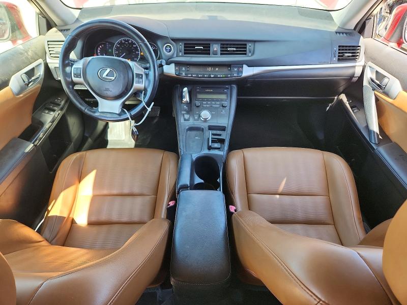 Photo 8 from auction – 2013 LEXUS CT 200H with VIN JTHKD5BH1D2131492
