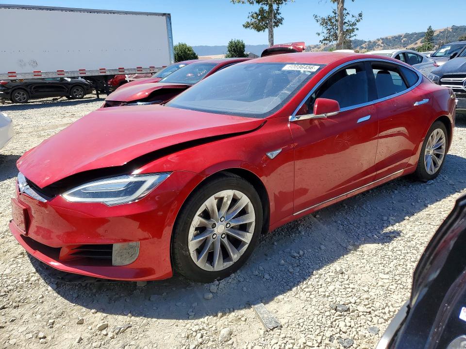 TESLA MODEL S 2016 with VIN 5YJSA1E10GF150134 - Photo from auction