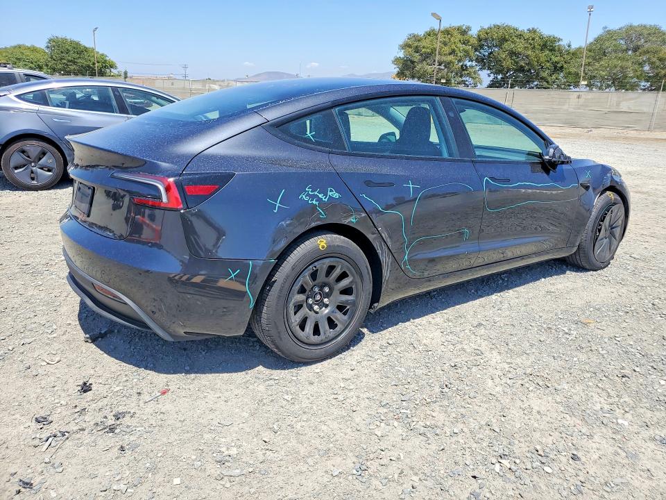 Photo 3 from auction – 2026 TESLA MODEL 3 with VIN 5YJ3E1EA9TF199304