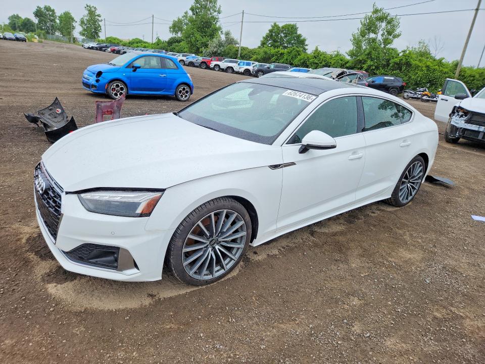 AUDI A5 2023 with VIN WAUAACF59PA021209 - Photo from auction