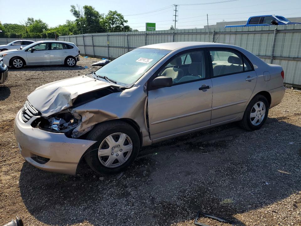 TOYOTA COROLLA 2003 with VIN 1NXBR32E93Z092856 - Photo from auction