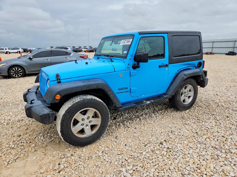 JEEP WRANGLER 2018 with VIN 1C4AJWAG3JL828706 - Photo from auction