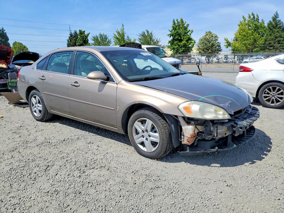 Photo 4 from auction – 2007 CHEVROLET IMPALA with VIN 2G1WB55K379155128