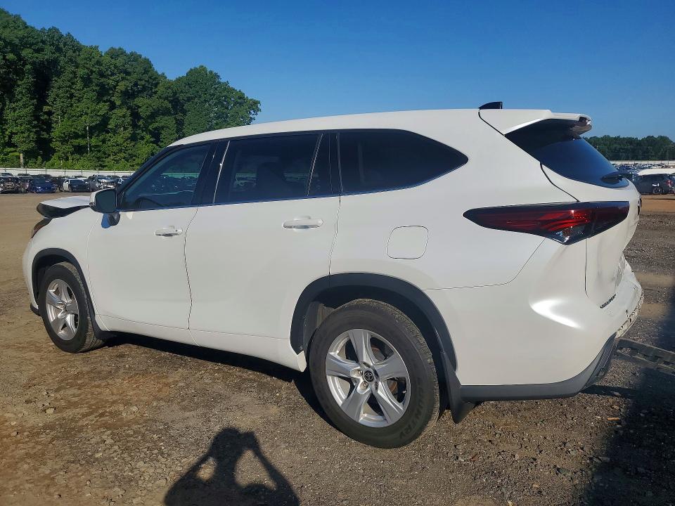 Photo 2 from auction – 2022 TOYOTA HIGHLANDER with VIN 5TDCZRAH2NS125629