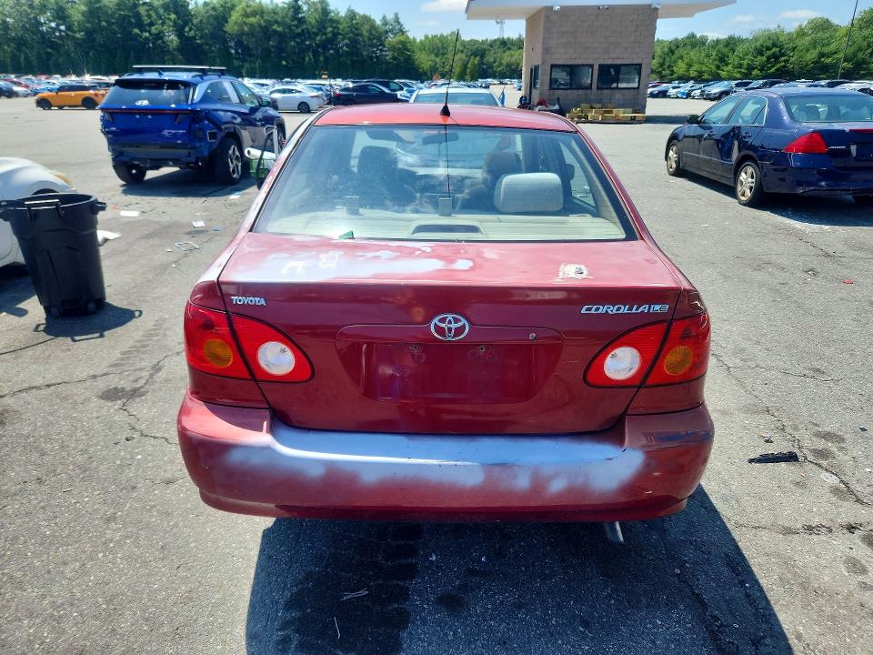Photo 6 from auction – 2004 TOYOTA COROLLA with VIN 2T1BR32E14C305558