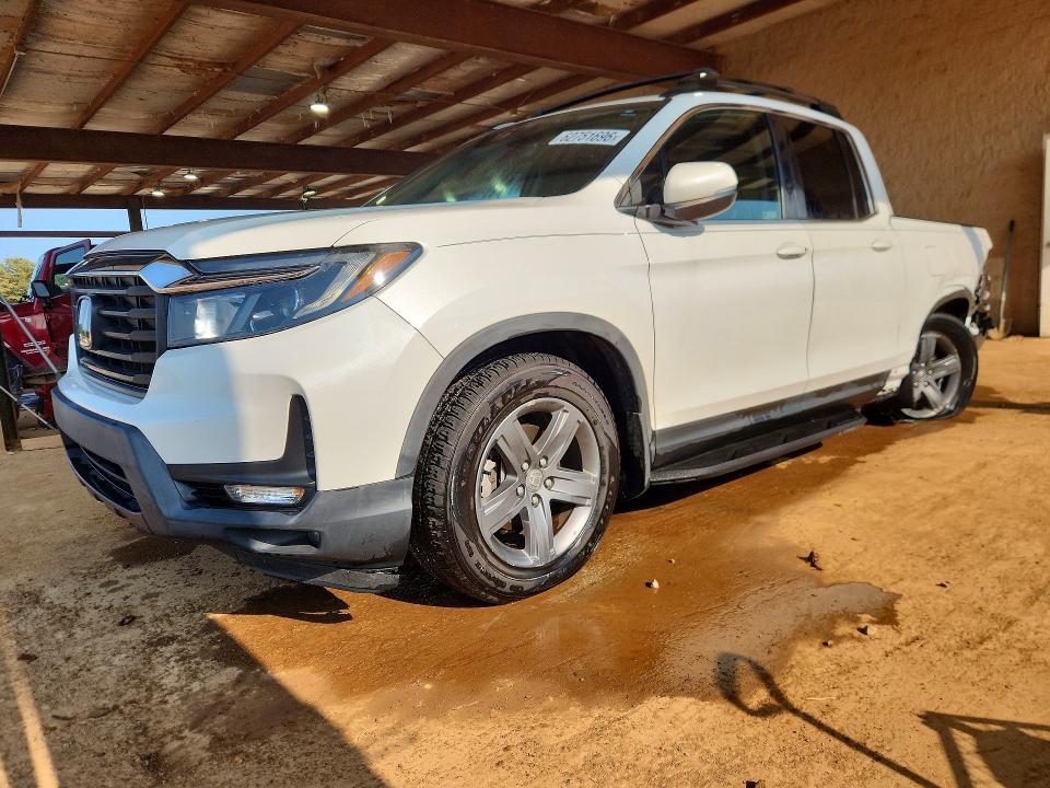 HONDA RIDGELINE 2021 with VIN 5FPYK3F51MB019110 - Photo from auction